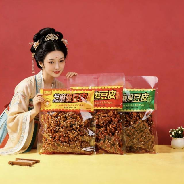 好客优480克+20克芝麻爱豆皮